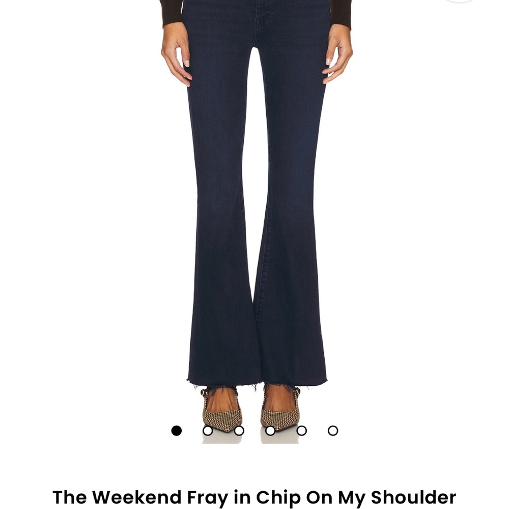 Mother The Weekender Women's Flare Jeans in Blue